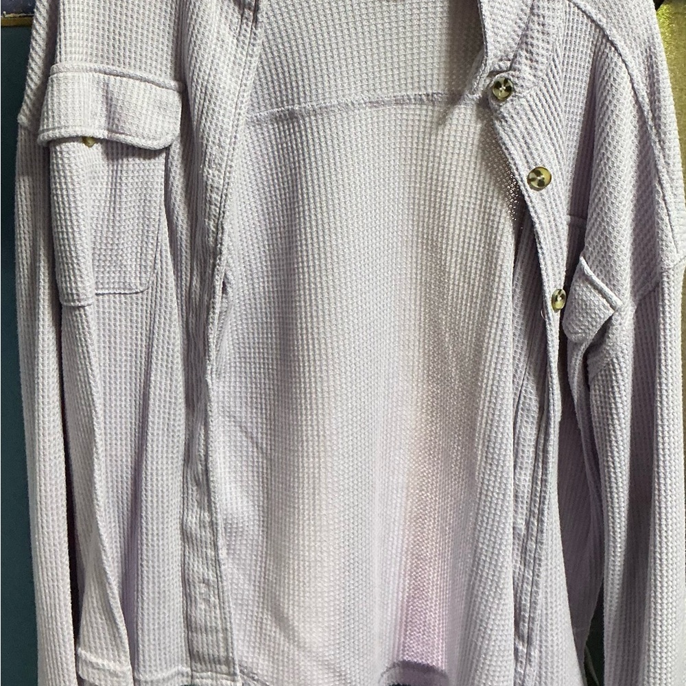 If It Were Me Purple Sweatshirt with Thermal Texture